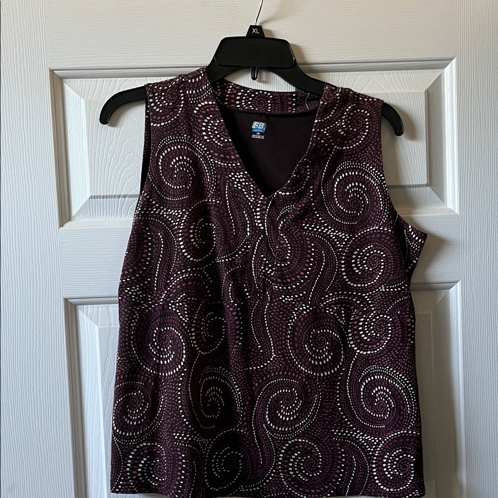 SJB Active Brown and Pink Tank Top